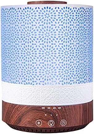 BlueHills 2500 ML Premium XL Essential Oil Diffuser Décor Cover Dark Wood by BlueHills