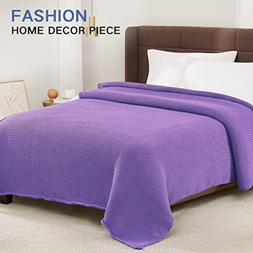 Guohaoi Knitted Weighted Blanket for Adults, 48"x72" 12lbs Full/Queen Size - Image 3