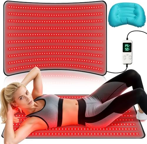 Medical Grade Red Light Therapy Mat for Body, FSA&HSA, 38" × 23.6" by KAOUDT-BestRedLightTherapyDevices