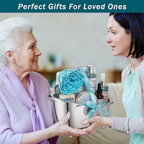 Aqua Elegante Spa Gift Basket For Women - Ocean Breeze & Coconut - Image 7