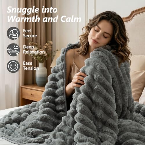 Mr. Sandman Weighted Blanket for Adults, King Size 80 x 87 Inches, 15 lbs - Image 3
