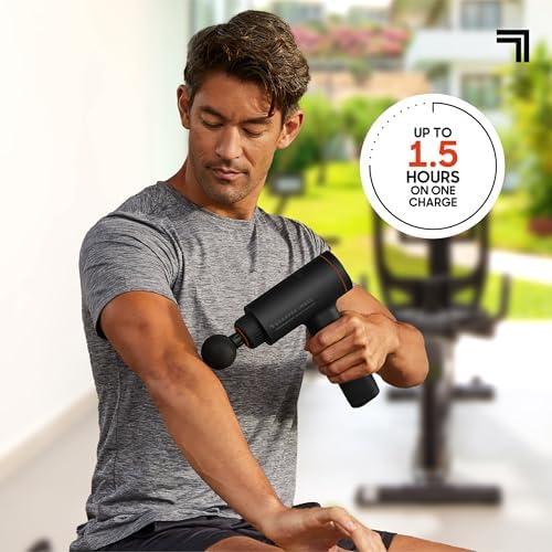 Sharper Image Powerboost Sport Deep Tissue Percussion Massage Gun - Image 3