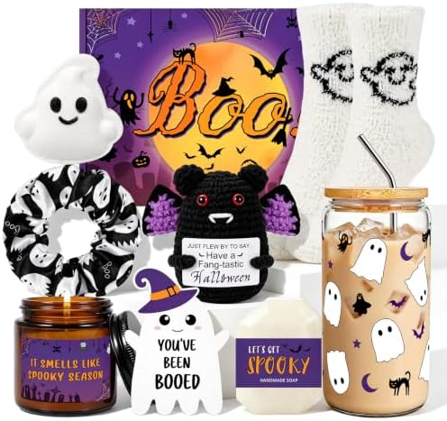 Boo Basket Stuffers for Women, Halloween Gifts for Women and Teen Girls by Unknown