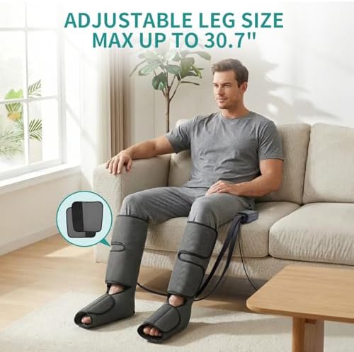 Nekteck Leg Compression Massager with 2 Size Extensions for Circulation - Image 6