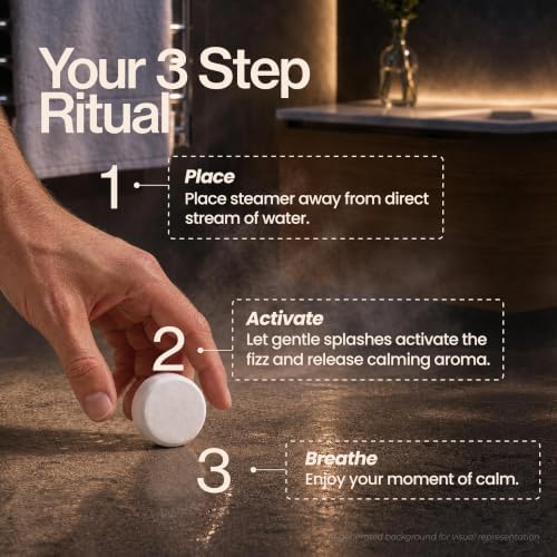Shower Steamers Aromatherapy 6 Pack Gifts for Men, Gift for Dad & Him, Birthday Gifts for Men Who Have Everything - for Dad, Husband, Brother, Boyfriend or Grandpa - Image 5