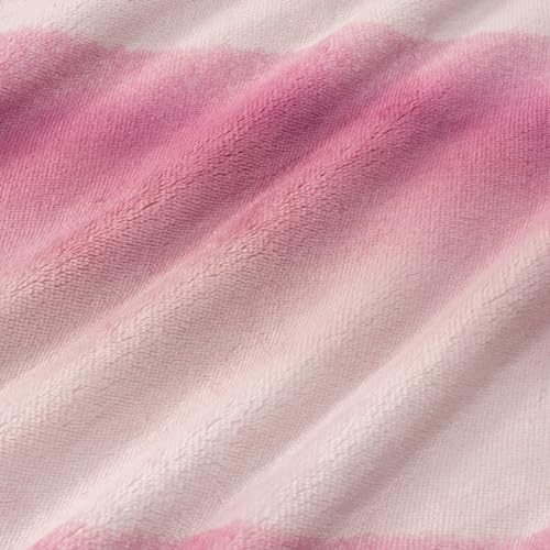 Berkshire Blanket-Classic Heavyweight Soft Printed VelvetLoft® Plush Throw Blanket, Cozy and Fuzzy, Purple Pitch, 50in x 70in - Image 7