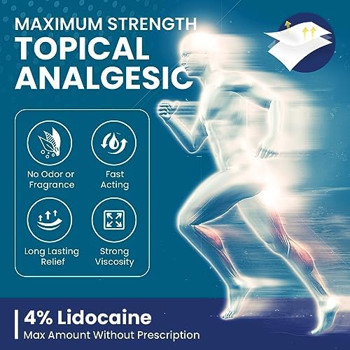 Sumifun 4% Lidocaine Pain Relief Patches 30 Count(Pack of 1) - Image 2