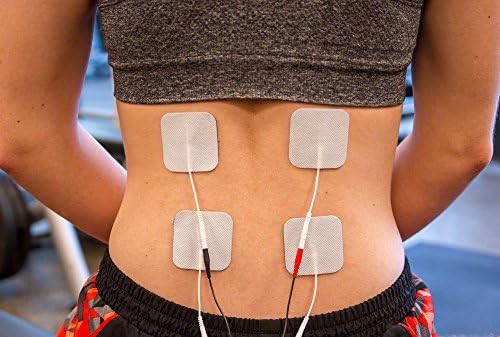 reserv 2" x 2" Premium Re-Usable Self Adhesive Electrode Pads for TENS/EMS Unit, Fabric Backed Pads with Premium Gel (Latex Free) (240 Count (Pack of 1) - Image 2