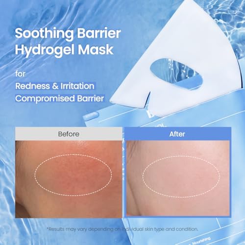 BIODANCE Hydro Cera-nol Real Deep Mask, Hydrating Overnight Hydrogel Face Mask, Moisturizing, Redness Reducing, Quick Soothing, After Sun Care, Sunburn Relief, Korean Skin Care |1.19oz(34g) x4ea - Image 3