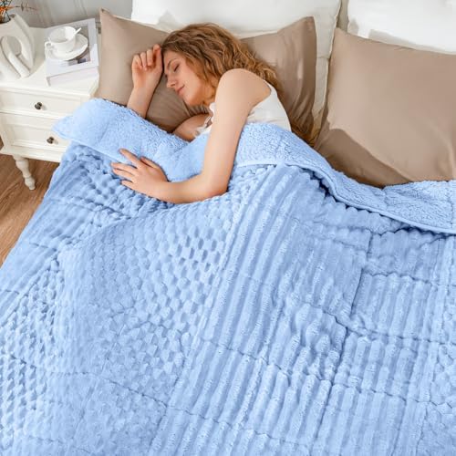 Uttermara Weighted Blankets for Adults, Queen Size 15lbs 60x80 Inches - Image 6