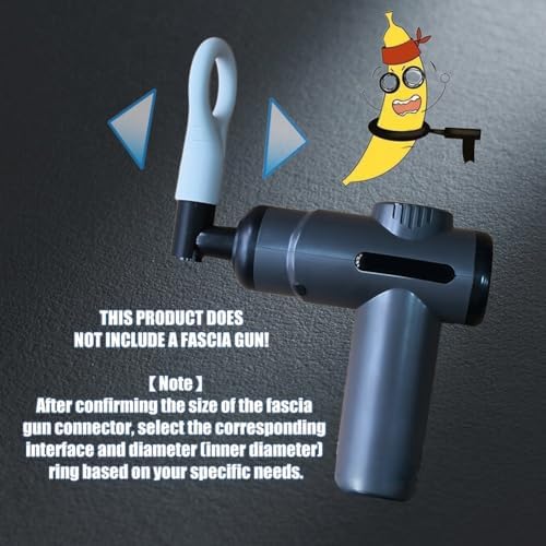 1.22-inch Inner Massage Gun Attachments, L-Shaped Design - Image 3