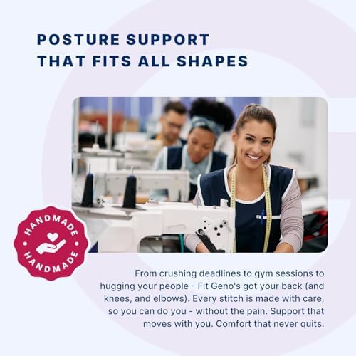 Fit Geno Posture Corrector for Women & Men, Back Shoulder Support Brace - Image 6