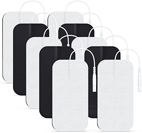 AUVON TENS Unit Electrode Pads 2"x4" 10 Pcs, Latex-Free, Reusable by AUVON