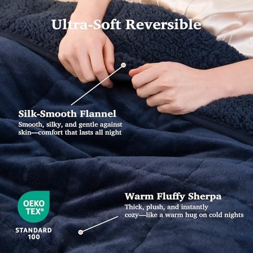 Sivio Weighted Blanket for Adult, Queen Size 15 lbs 60 x 80 Inches - Image 3