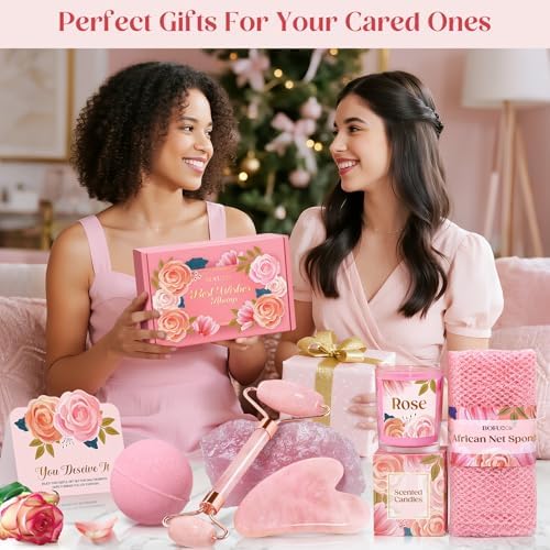 Birthday Gifts for Women, Self Care Spa & Bath Relaxation Gift Set - Image 2