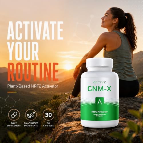 ACTIVZ - GNM-X - Nrf2 Activation Formula with DexKey Tech - 30 Capsules - Image 7