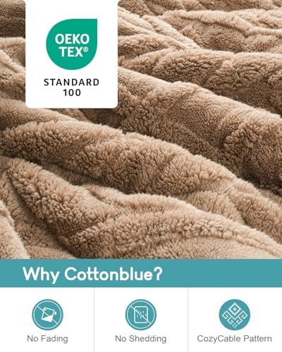 Cottonblue Weighted Blanket for Adults 15 lbs Queen Size 60x80in Ultra Soft - Image 3