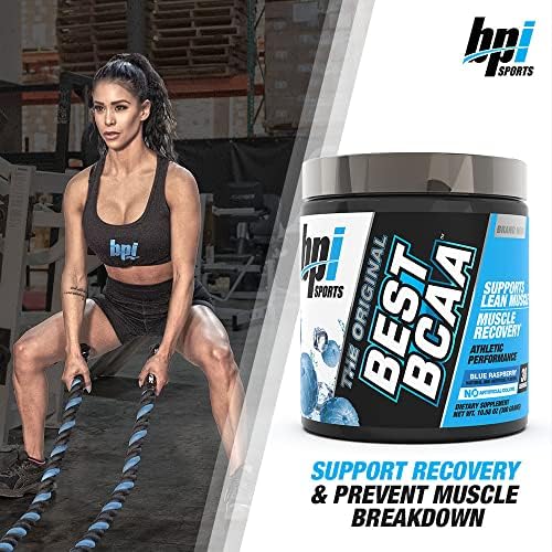 BPI Sports Best BCAA - BCAA Powder - Branched Chain Amino Acids - Muscle Recovery - Muscle Protein Synthesis - Improved Performance – Hydration – Blue Raspberry - 60 Servings - 21.12 Oz - Image 5