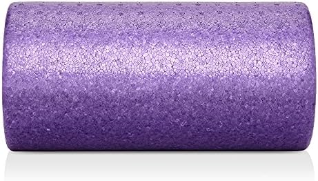 Philosophy Gym 12" High-Density Foam Roller for Exercise, Massage, Muscle Recovery - Round, Purple - Image 2