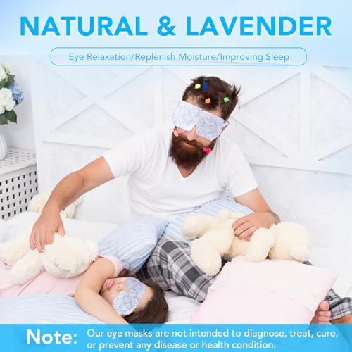 XPCARE 48 Pack Steam Eye Mask Disposable for Dry Eyes Cornea Care-Unscented - Image 5