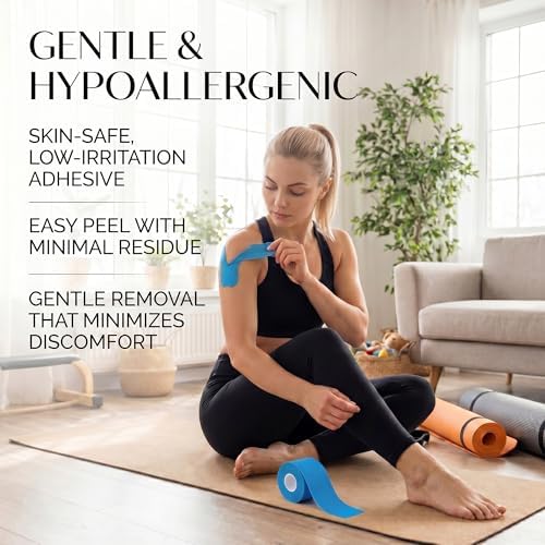 Kinesiology Athletic Tape Roll Sports Kinesio Tape for Skin Uncut - Image 3