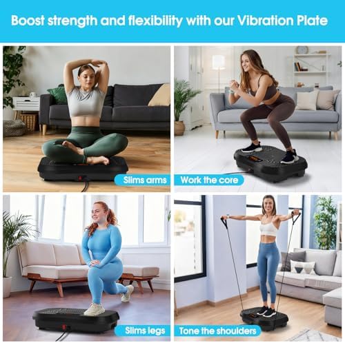 SoftGym Vibration Plate Exercise Machine for Lymphatic Drainage & Fitness - Image 5