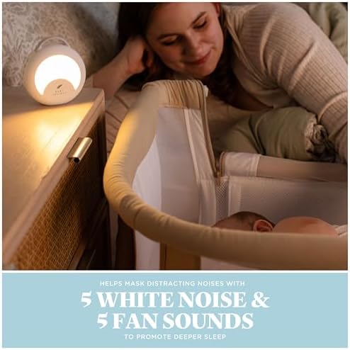 Baby Delight Dewdrop White Noise Sound Machine | Portable Travel Nightlight | 30 Sleep Sounds | Lullabies, Nature Sounds, White Noise & More | 8 Light Colors | Voice Recorder | Rechargeable - Image 5