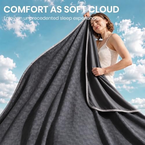 Topcee Cooling Blanket 108"x90" for Hot Sleepers Summer Cold Blanket - Image 6