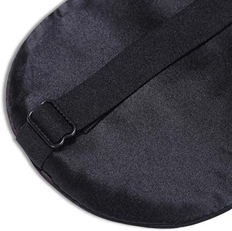 Alaska Bear Mulberry Silk Sleep Mask, Cool and Smooth (Original Black) - Image 3