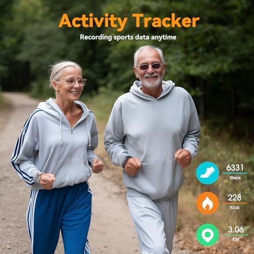 Smart Watch, Fitness Tracker with Heart Rate, Blood Oxygen, Sleep Tracker - Image 3