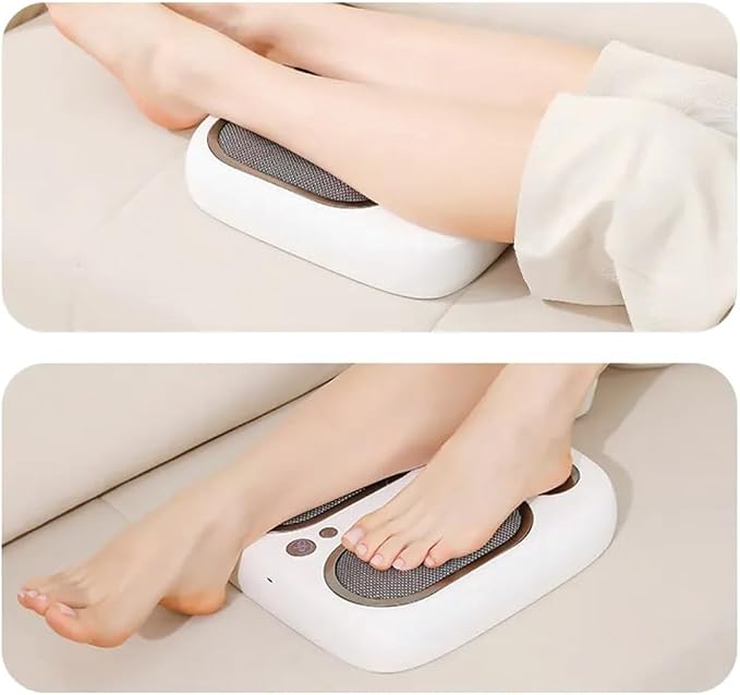 DR. WELL Shiatsu Foot Massager with Warm and Vibration, Deep Acupressure Electric Foot Massager for Plantar Fasciitis, Neuropathy. Suitable for Home and Under-Desk use. - Image 3