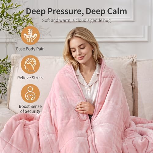 Uttermara Weighted Blankets for Adults Queen Size, 15lbs 60x80 inches - Image 4