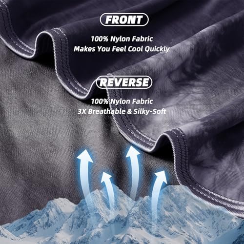 inhand Cooling Blanket Twin XL(60"x90",Black) College Dorm Essentials - Image 4
