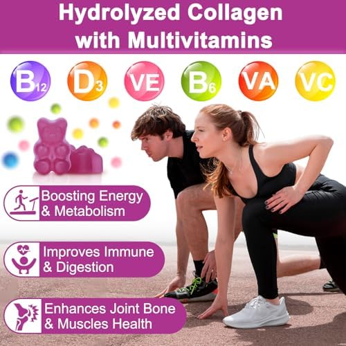 Nature's live Multi Collagen Peptides Gummies, Type I, II, III, V, X - Image 5