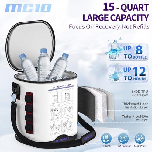 Cold Therapy Machine for Knee with Programmable Timer & Quiet Pump - Image 2