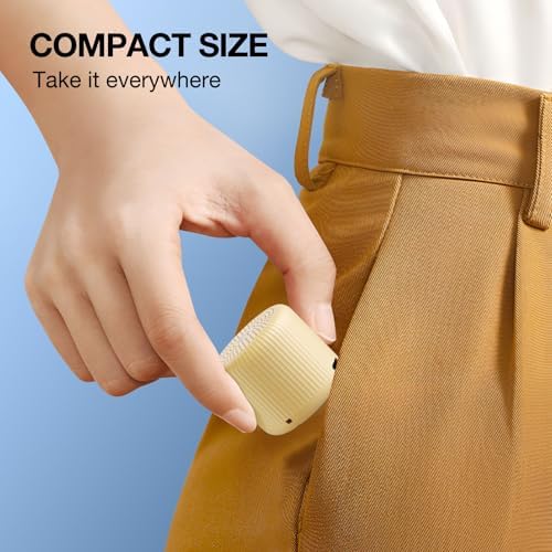 White Noise Machine Baby Portable Sound Machine,LEICEX Travel Sound Machine,15 Non-Looping Sound Timer and Memory Play, Mini White Noise Machine for Sleeping Office Travel （Honey） - Image 2