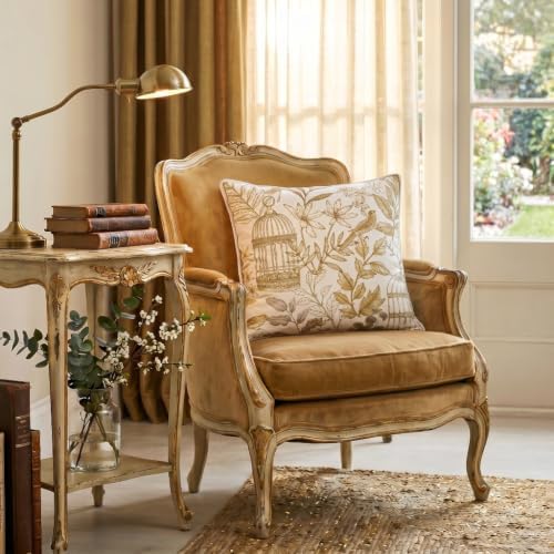 patdrea Designer French Velvet Throw Pillow Cover,22"x22"-Aviary - Image 7