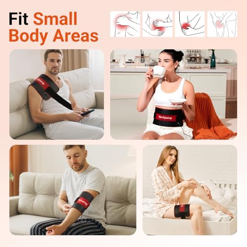 Comfytemp Red Light Pad for Body, 14.4'' x 6.1'', 660nm & Invisible 850nm - Image 2