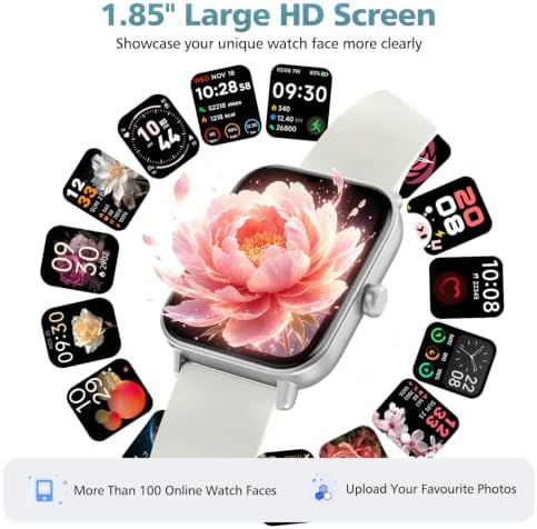 Smart Watch for Android Phones & iPhones, 120+ Sport Modes Fitness Watch - Image 2