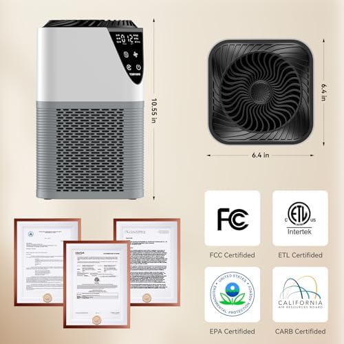 Air Purifiers for Home, H13 HEPA Filter, 25dB Quiet with Fragrance Diffuser - Image 6