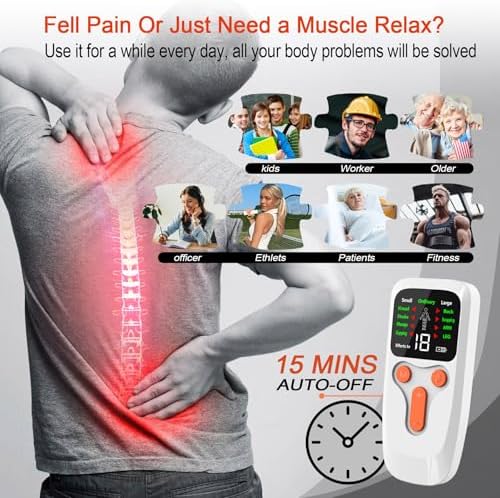 TENS Unit EMS Muscle Stimulator, FSA Low-Frequency Physiotherapy Instrument - Image 4