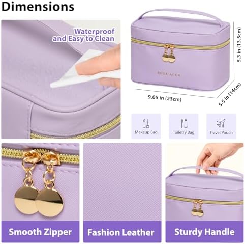 25 Pcs Mother's Day Gift, Lavender Bath & Body Gift Basket Set for Women, Hydrating Skin Care Set, Self Care Home Spa Gifts, Cosmetic Bag, Necklace, Christmas, Birthday, Anniversary, Wife - Image 5