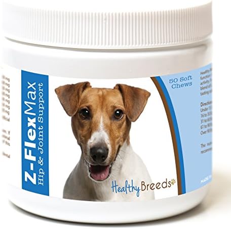 Healthy Breeds Jack Russell Terrier Z-Flex Max Hip and Joint Soft Chews 50 Count by HealthyBreeds