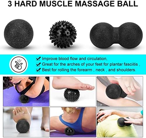 Foam Roller Set - High Density Back Roller, Muscle Roller Stick - Image 5