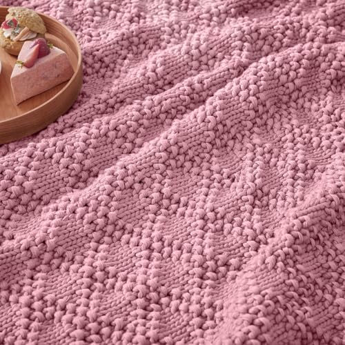 Anysay Knitted Weighted Blanket for Adult,Chunky Knit Throw 60''*80'' 10lbs - Image 4