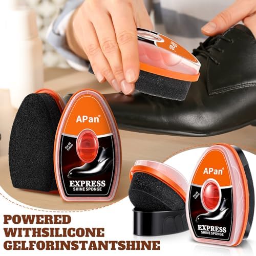 Loopeer 6 Pcs Shoe Shine Sponge - Image 6
