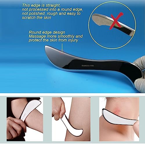 BYYDDIY Gua Sha Trigger Point Massage Tool & Muscle Scraper Tool -Thumb Protector,Deep Tissue Massage,Scraping Massage Tools (Ts) - Image 6