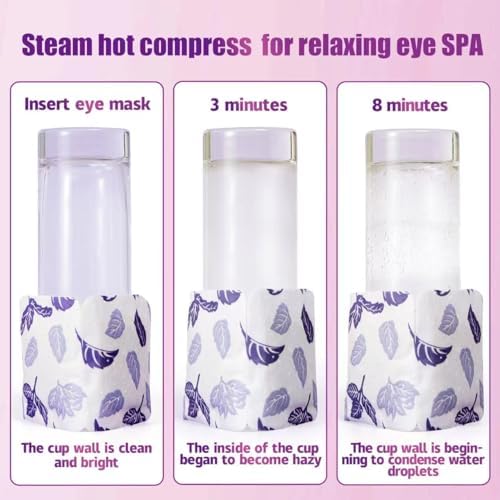 18 Packs Steam Eye Mask for Dry Eyes Self Heating Masks Cornea Care Rest Disposable SPA Warm Compress,Eye Mask for Sleep,Soothing Warm Eye Pads,Reduce Eye Fatigue Travel Essentials (Unscented) - Image 4