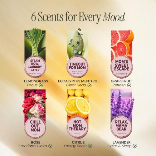 MESMOS 6 Assorted Shower Steamers Aromatherapy, Gifts for Moms Who Have Everything, Birthday Presents, Good Things & Unique Gifts for Mom from Daughter & Son, Relaxation Self Care Mom Gift Items - Image 4