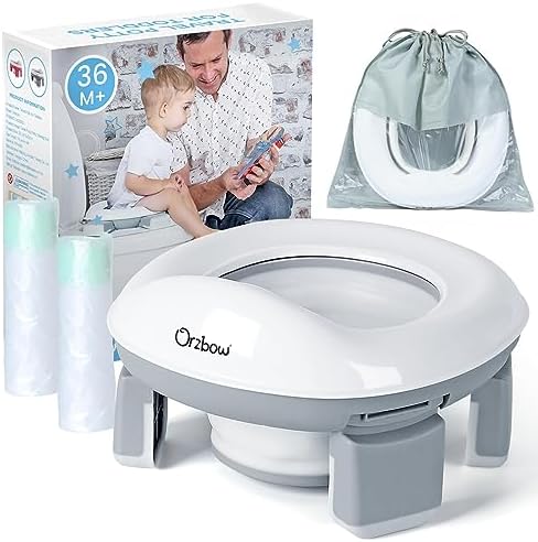 Orzbow Portable Potty Training Chair for Toddler, Travel Emergency Toilet by Orzbow-MakeParentingEasier